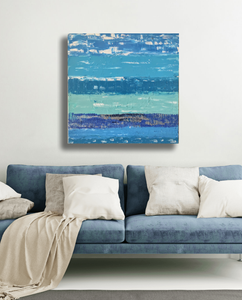 Chillin' by the Ocean | 24x24 | Original Painting